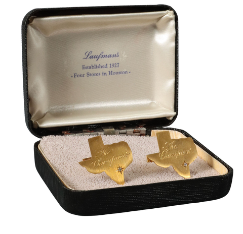 Mr. Ben Hogan's Personal "Champions" Cuff Links w Hogan Family LOA