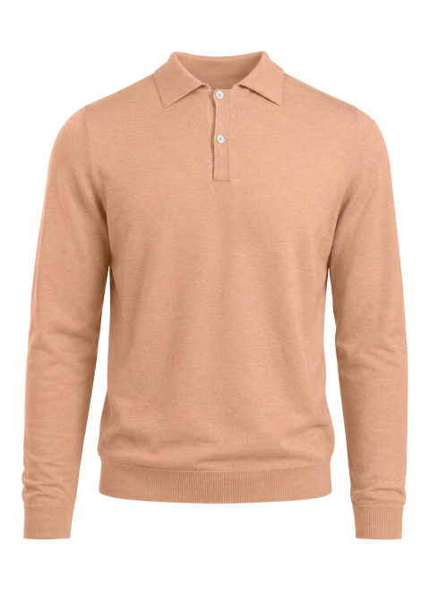 The Ben LS Knit Polo
