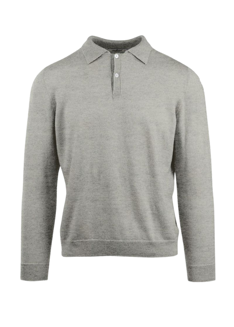 The Loro LS Knit Polo