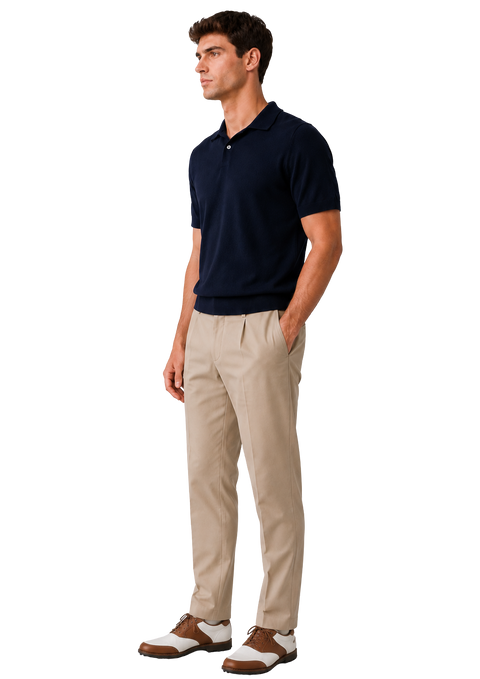 The Ben SS Knit Polo