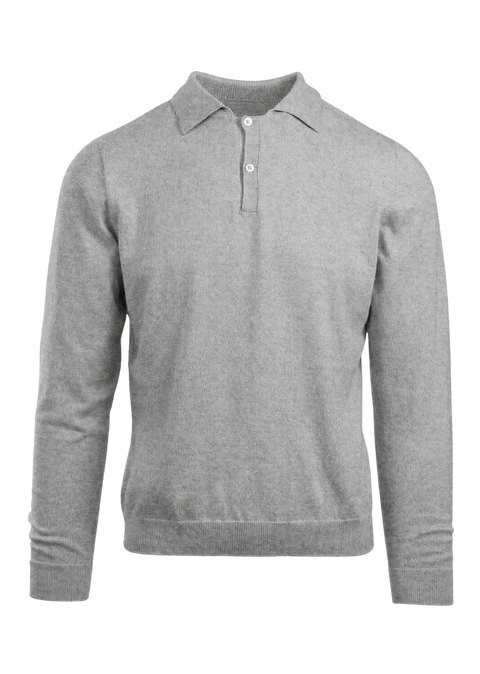 The Ben LS Knit Polo