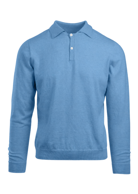 The Ben LS Knit Polo