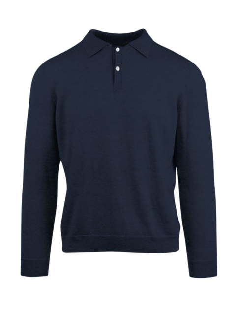 The Loro LS Knit Polo