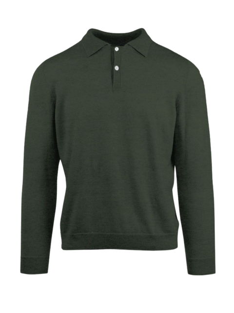 The Loro LS Knit Polo