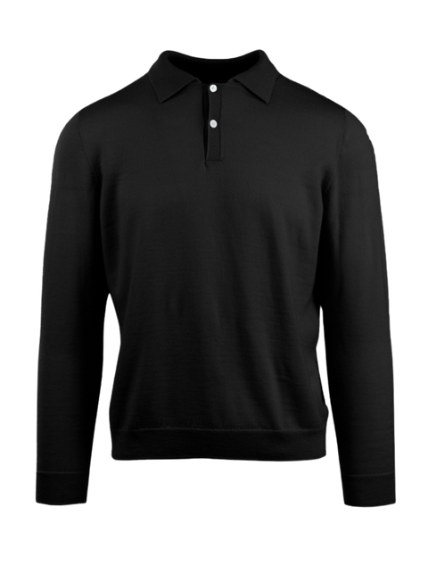 The Loro LS Knit Polo