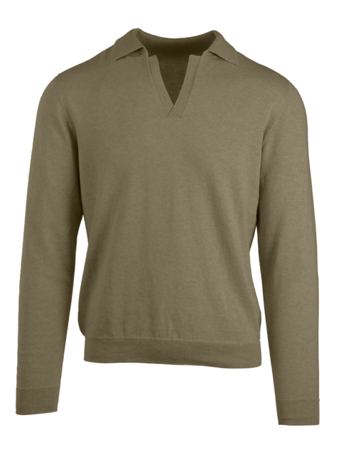 Kid Dandy LS Knit Polo