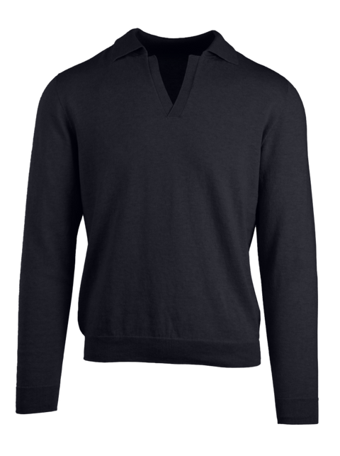 Kid Dandy LS Knit Polo