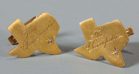 Mr. Ben Hogan's Personal "Champions" Cuff Links w Hogan Family LOA
