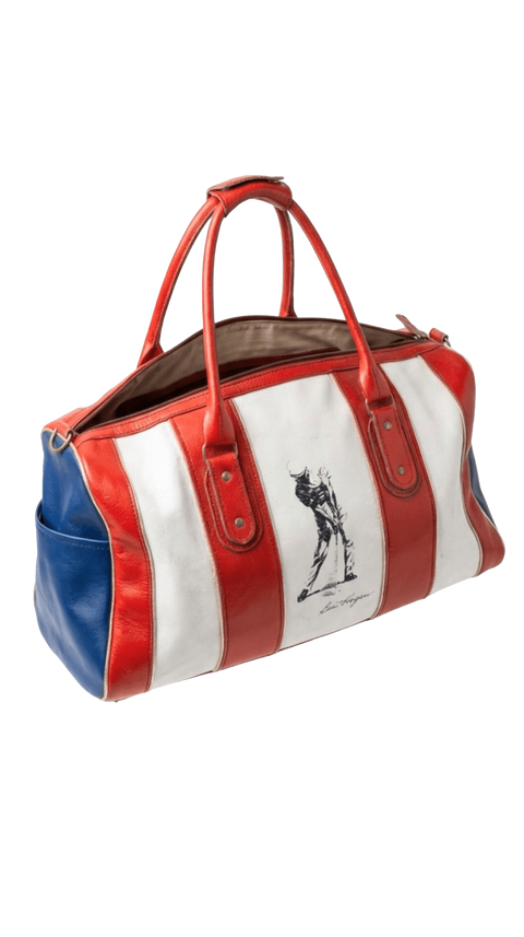 Ben Hogan Tour Vintage 1990s Leather Weekend Bag